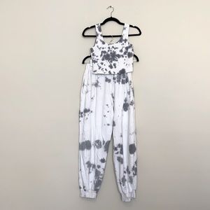 Tye dye two piece lounge set